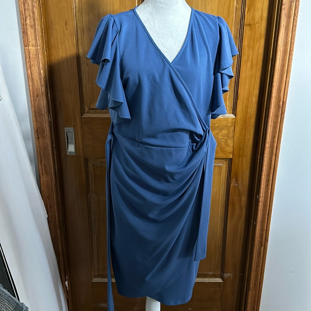 Blue dress xl